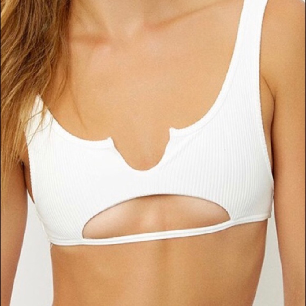 Frankies bikini Cole top rib knit